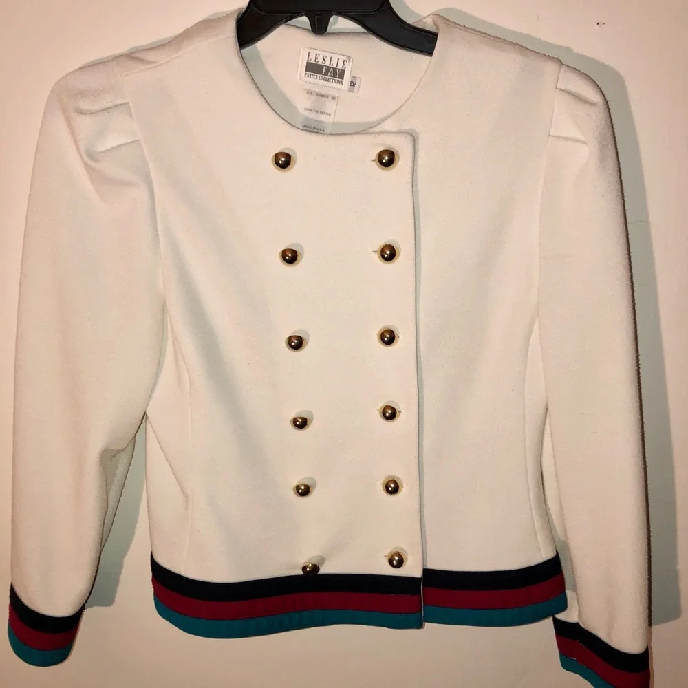 Vintage Leslie Fay Union made blazer - Picture 1 of 5